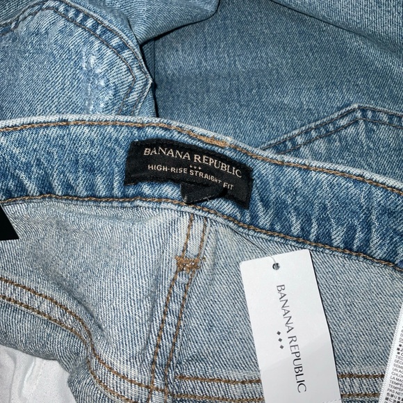 NWHigh waist jeans "Banana Republic" for women light blue (30/10) little stretch - Picture 14 of 16